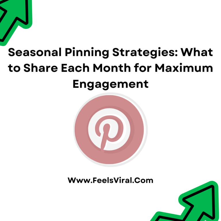 Seasonal Pinning Strategies: What to Share Each Month for Maximum Engagement